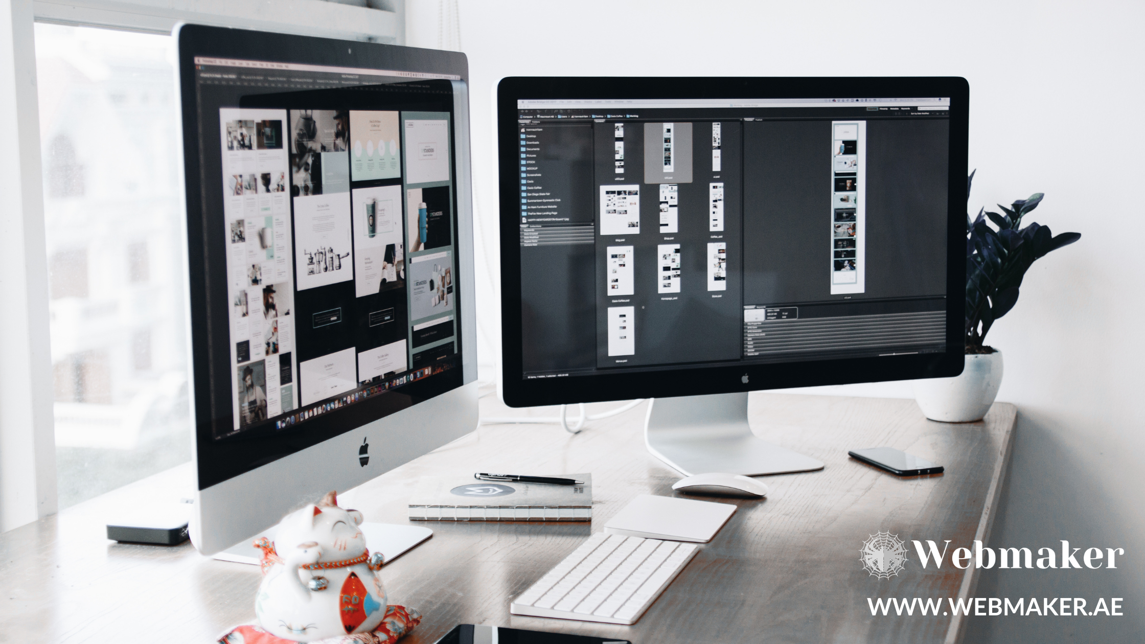 Webmaker web design portfolio showcase Dubai UAE