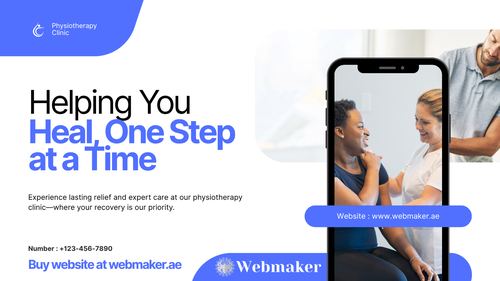 Physiotherapy clinic website design