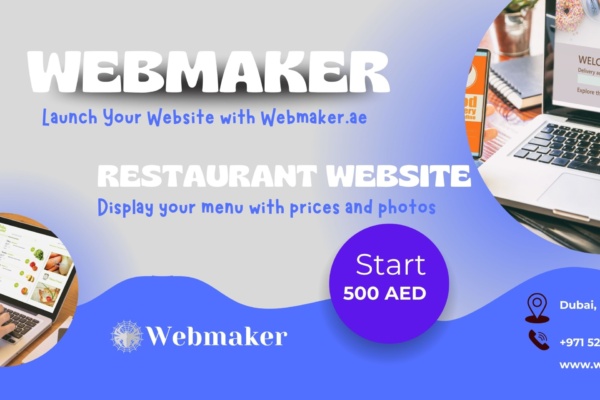Resturant Web Design Dubai Wemaker Scaled