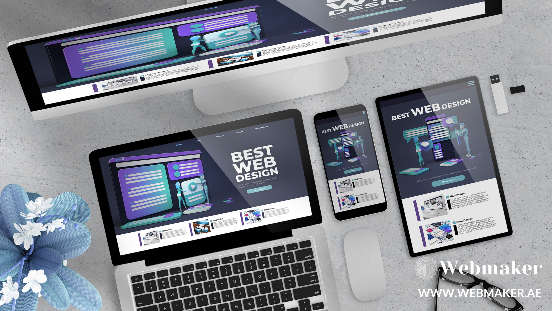 Web Design Blog Banner WEbmaker Webmaker.ae - Dubai