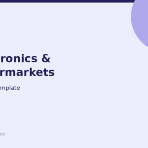Electronics Supermarkets