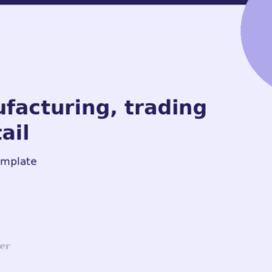 Manufacturing Trading Retail