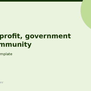 Nonprofit Government Community