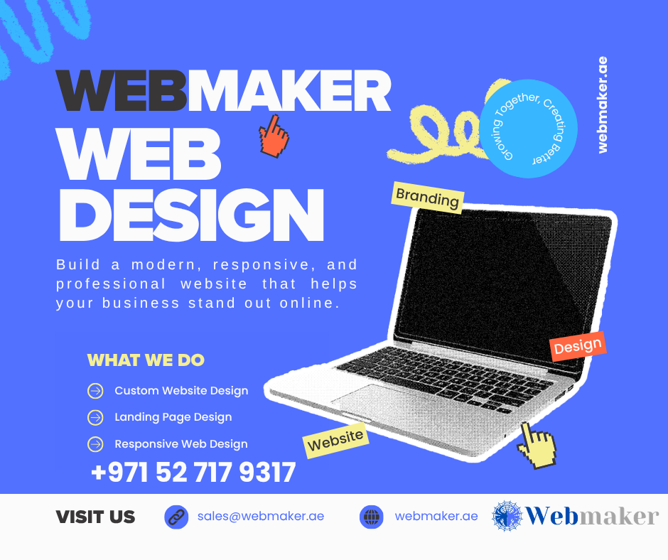webmaker.ae Web Design Services